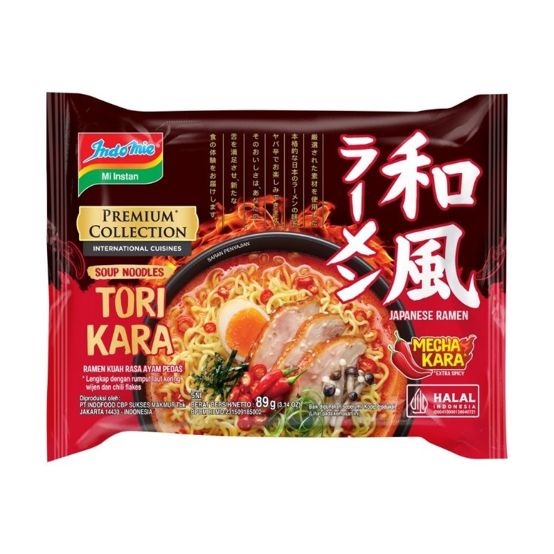 

INDOMIE PREM TORI MISO / KARA RAMEN