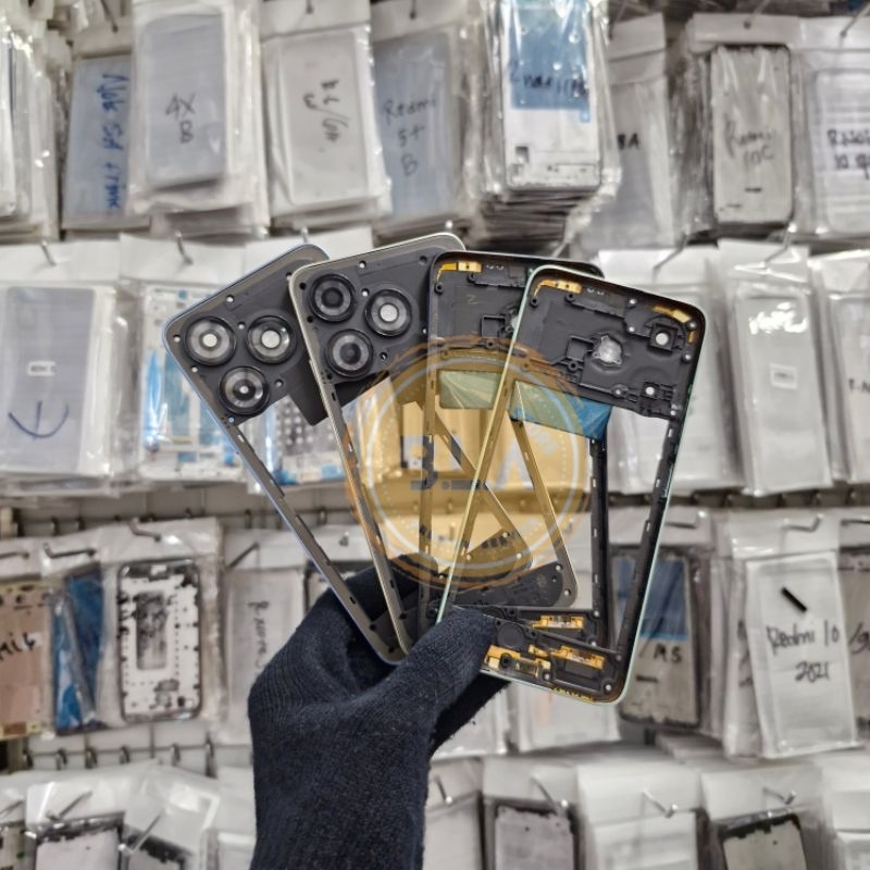 BEZEL TUTUP MESIN TULANG TENGAH BEZEL ITEL A70 / A665L