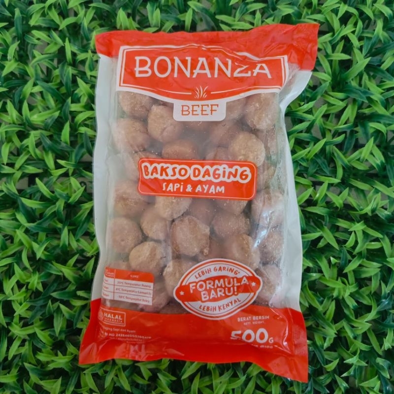 

Bonanza AB 10 Bakso Sapi Isi 50 - Berat 500 Gr