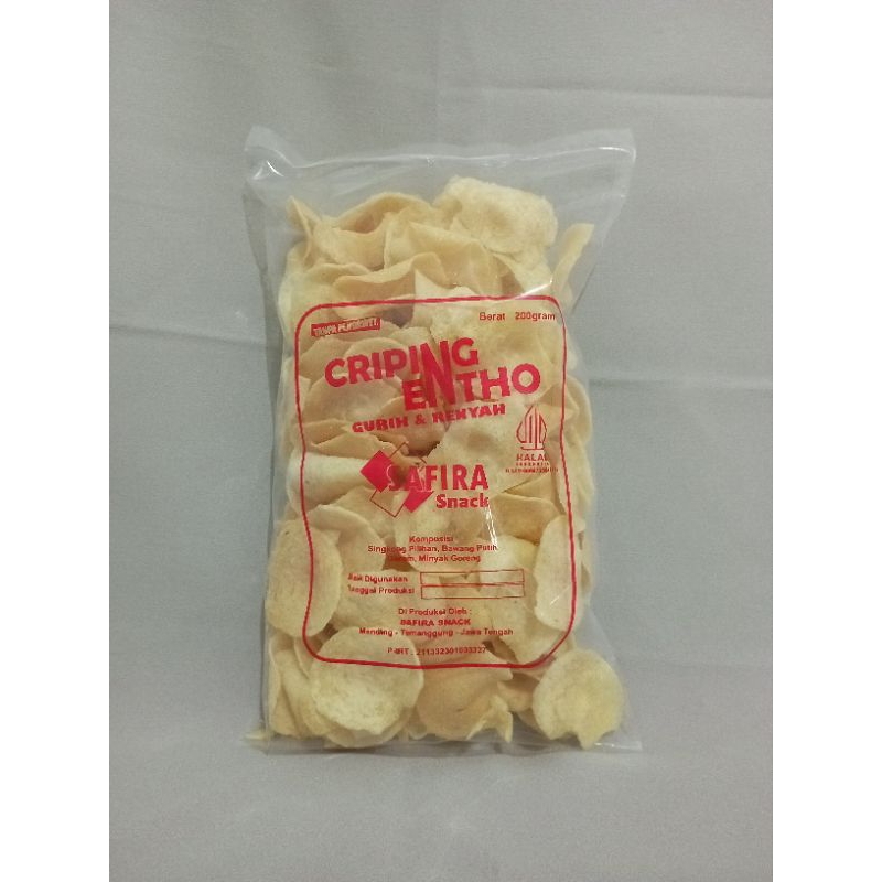 

Criping Entho Gethuk Singkong Ketela Gurih & Renyah