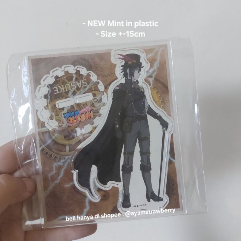 READY MERCH ANIME NARUTO SHIPPUDEN ACRYLIC STAND SASUKE UCHIHA