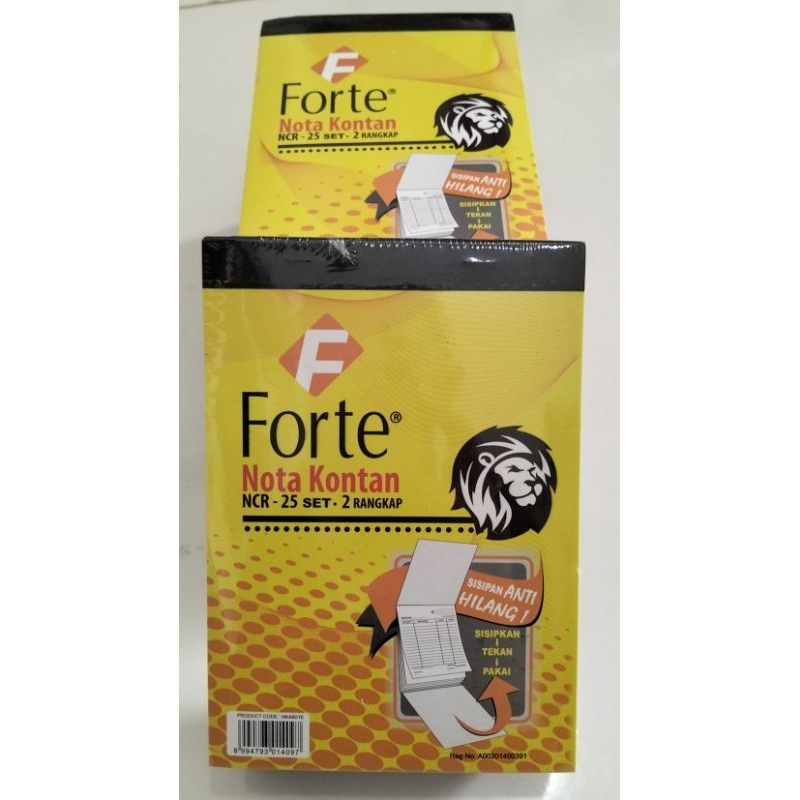 

nota forte 2 ply