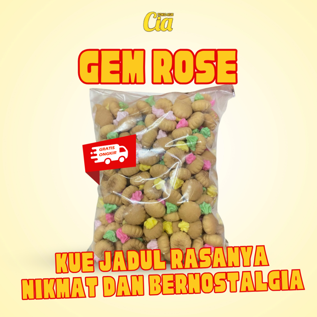 

Kue Kancing Gemrose 250 500 Gram Snack Jadul Kiloan By Toko Cia