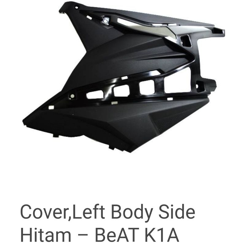 sambungan body k1aCover,Left Body Side Hitam – BeAT K1A