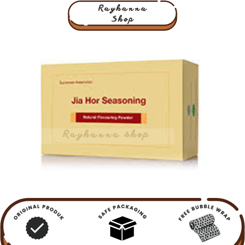 RAYHANNA - Jia Hor Seasoning / Bumbu Dapur Sehat / Bumbu Masak