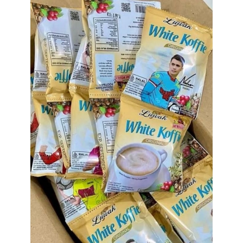 

Luwak White Coffee Dapat 5 Pcs