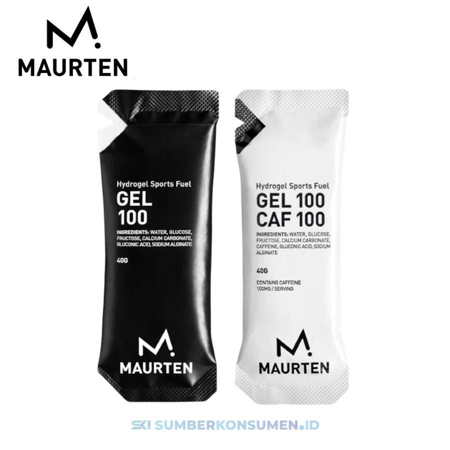 Maurten Gel 100 & Caf 100 No Caffeine Kafein Energy Sports Fuel Hydrogel