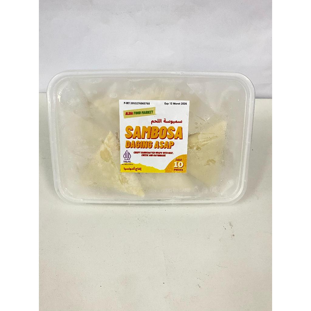 

ALBA FOOD SAMBOSA DAGING ASAP ISI 10