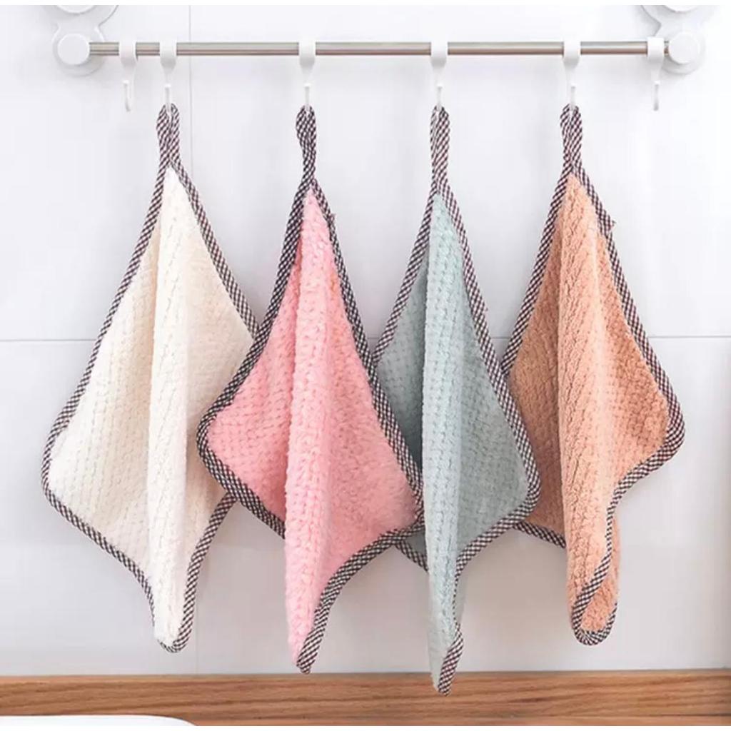KAIN MICROFIBER | KAIN LAP TANGAN GANTUNG | KAIN LAP DAPUR SERBAGUNA | LAP TANGAN DAPUR / LAP TANGAN