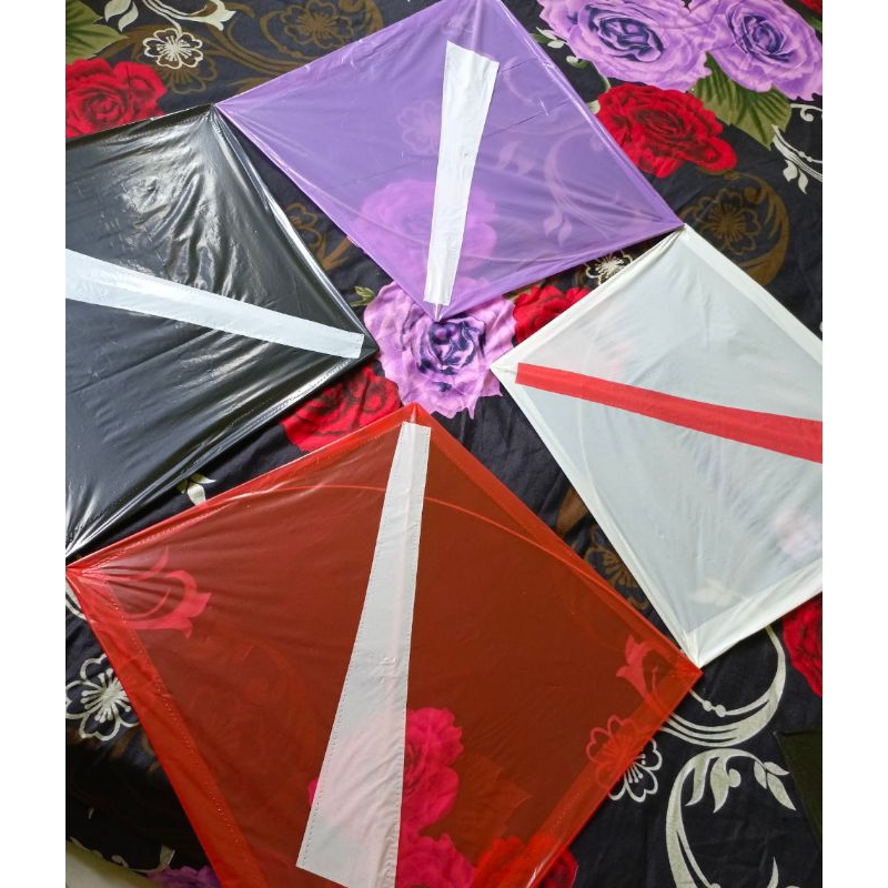 Layangan Aduan BOMBER plastik Jabruk Bomber 25pcs