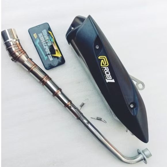 Knalpot Rob1 Standar Racing Bebek Supra x 125 Vega Jupiter z Rebo Supra 110