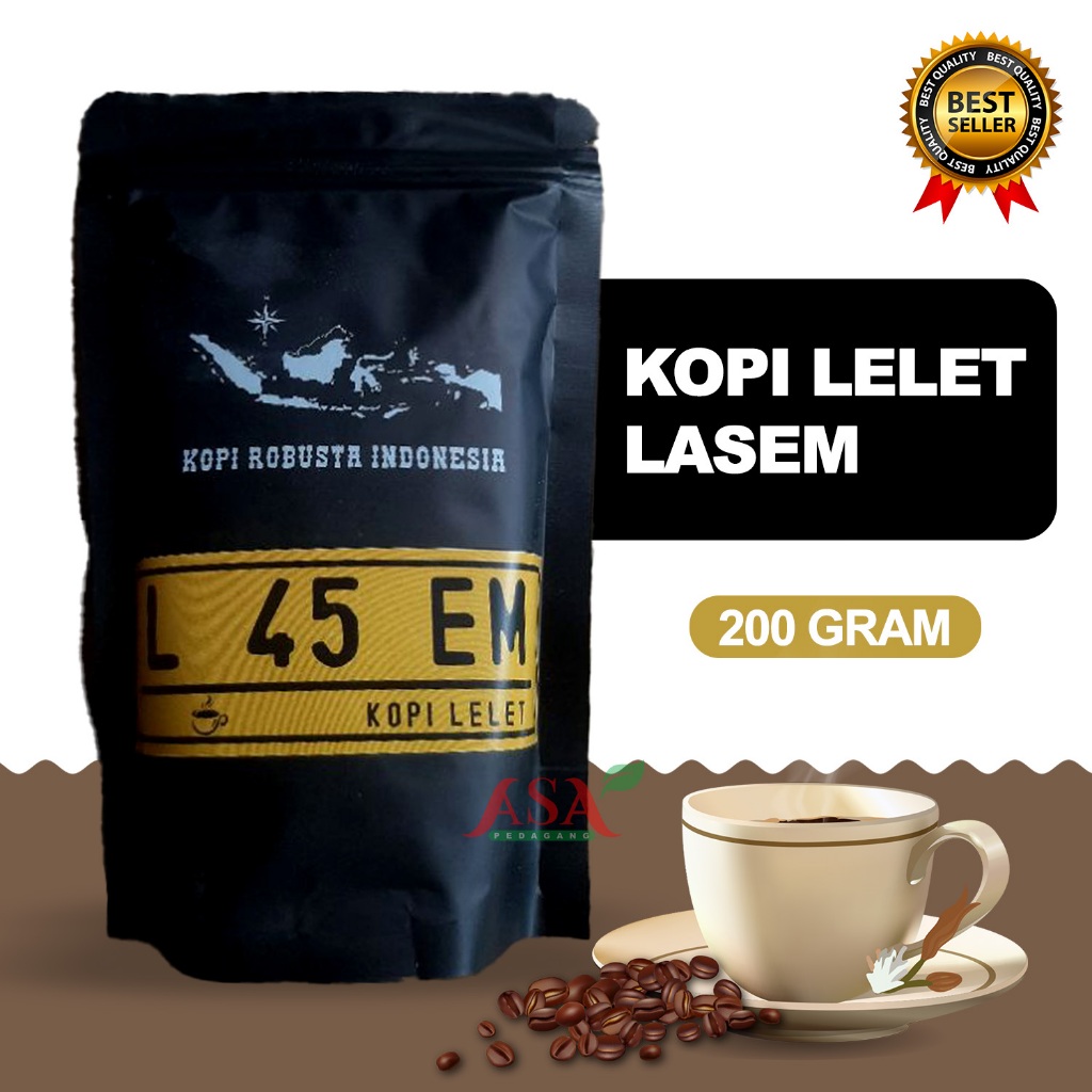 

Kopi Lelet Lasem Original 200 Gram