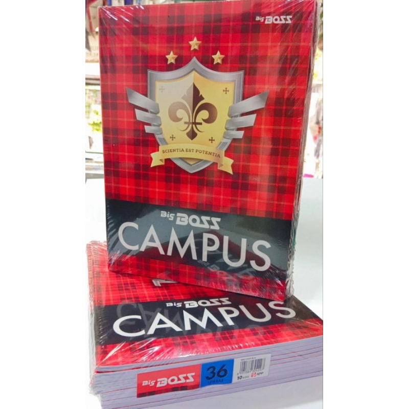 

BUKU CAMPUS BIG BOSS ISI 36 Lembar, 1 PAK (10 BUKU)