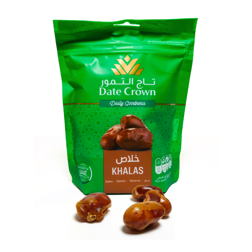 

Kurma Khalas Premium 250gr / Kurma Khalas Date Crown / Kurma Khalas Premium