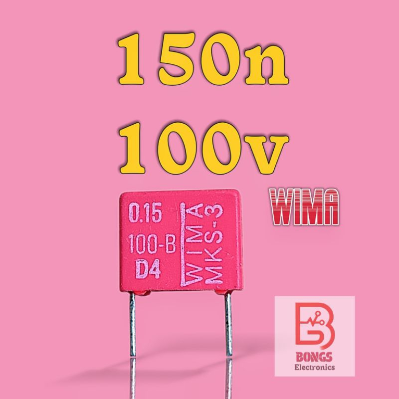 0.15uF 100v /150n 100v MKT WIMA