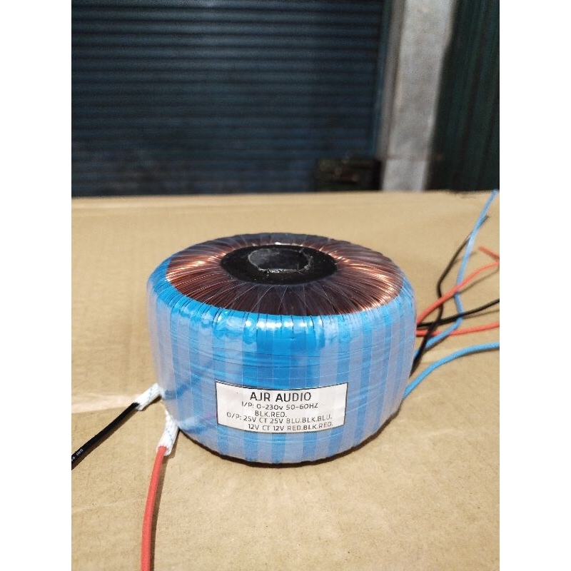 Trafo amplifier 25v ct 25v 12v ct 12v