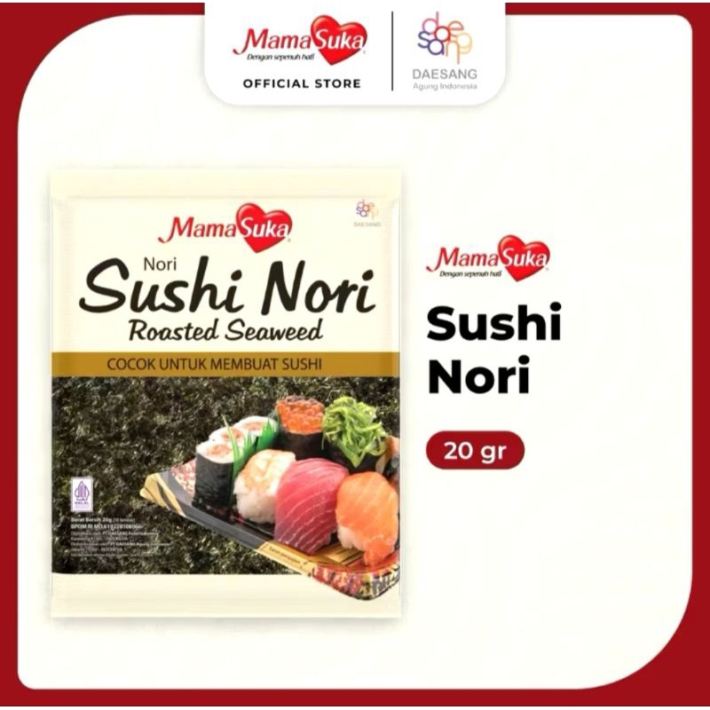 

MAMASUKA SUSHI NORI 20 Gr