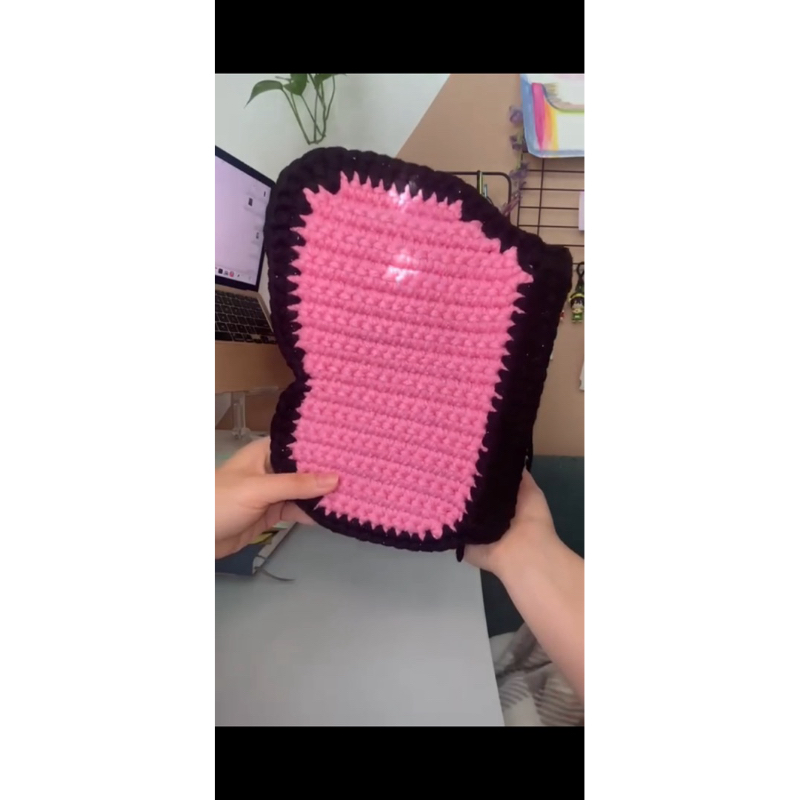 

Ready cover buku rajut size 25cmx18cmx3,5cm (book cover butterfly)