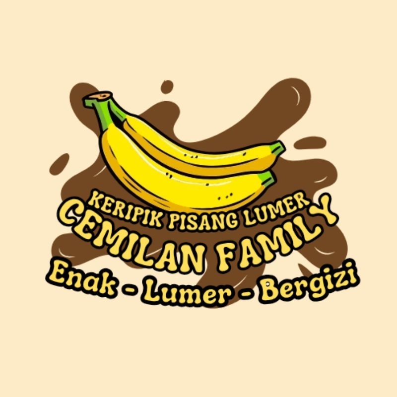 

Kripik pisang coklat lumer