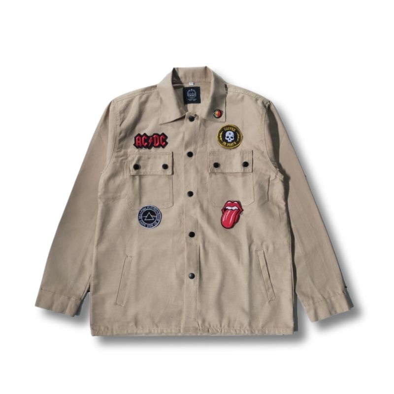 Arfacloth - Field Jacket Cream Scott - Jaket Semi Parka