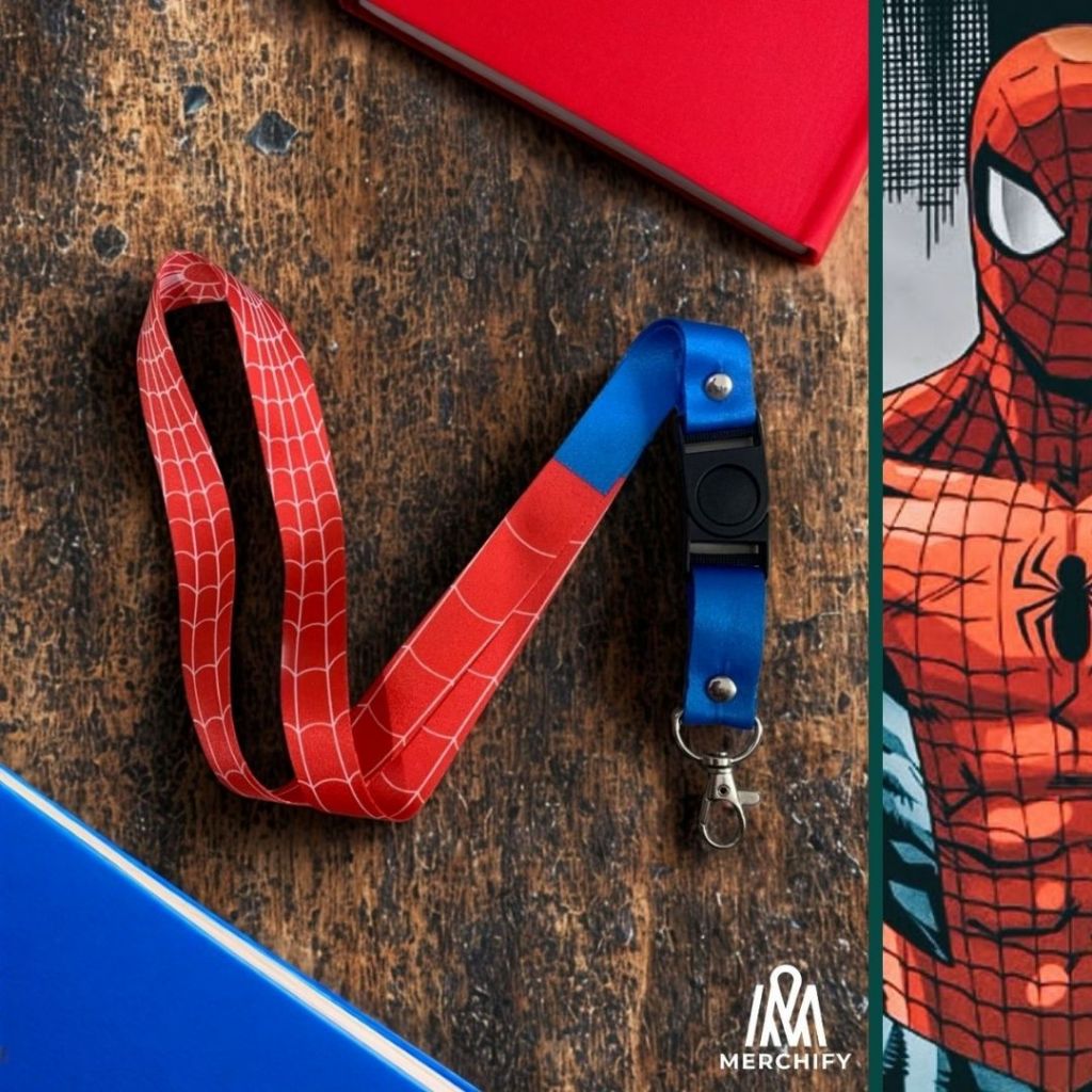 

Lanyard SPIDERMAN Marvel Avengers Merchandise Tali ID Card (unofficial)