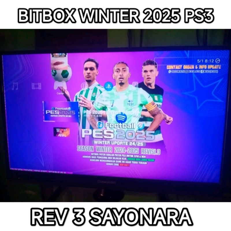 BITBOX PATCH PS3 WINTER 2025 TERBARUU REV 3 SAYONARA