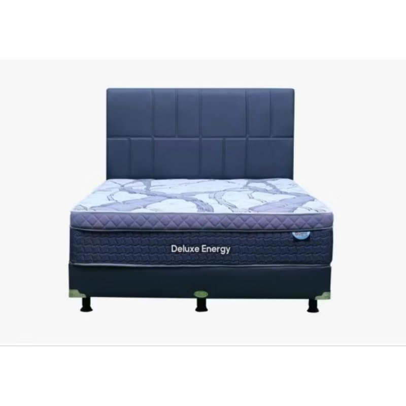 central deluxe energy 120 x 200 kasur spring bed full set
