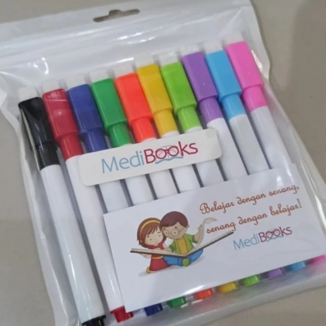 

Paket doodle (spidol wipe clean + doodle card)