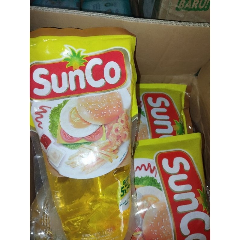 

1 Dus isi minyak goreng sunco 2L
