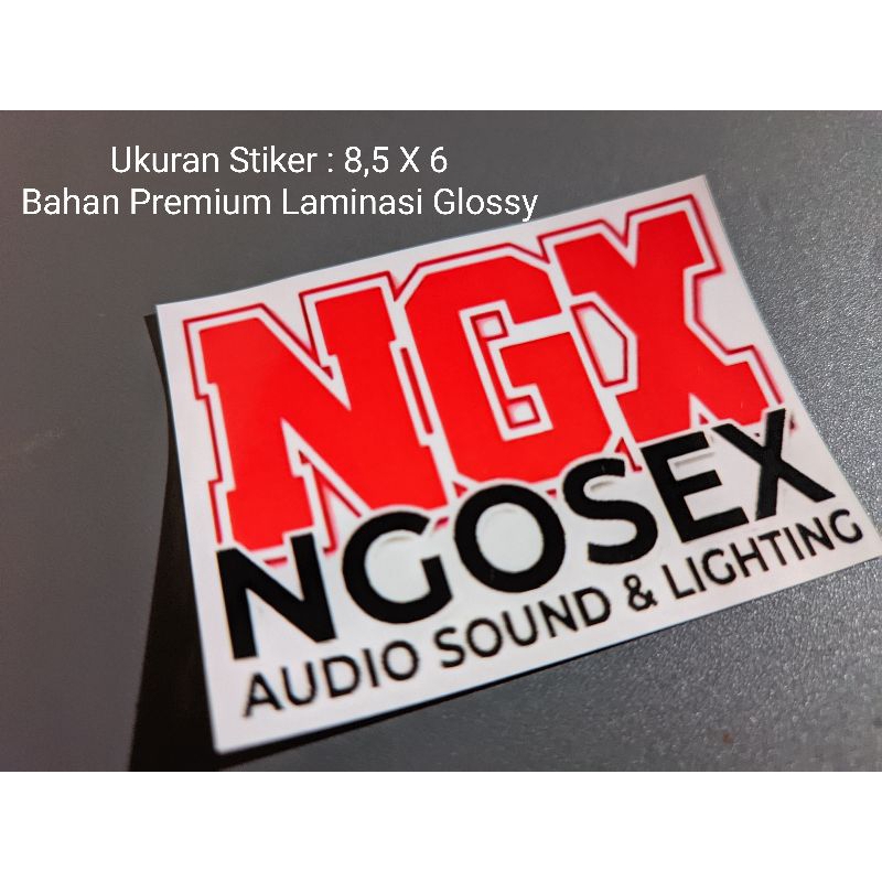 

STIKER SOUND SYSTEM NGX NANDA | BAHAN PREMIUM LAMINASI GLOSSY
