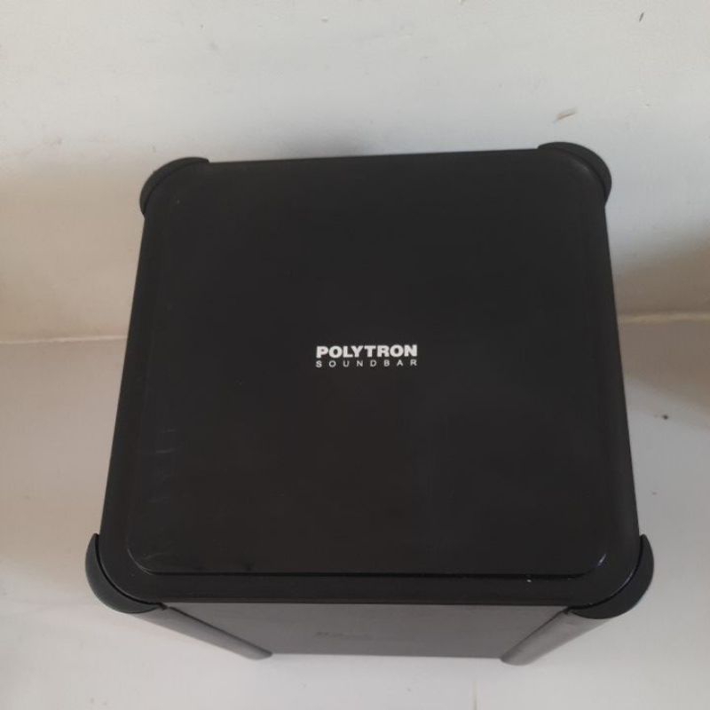 SOUNBAR SUBWOPER SEPEKER TV LED POLYTRON 32IN PASIP