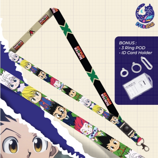 

Lanyard Id Card Pod Anime Hunter X Hunter V2