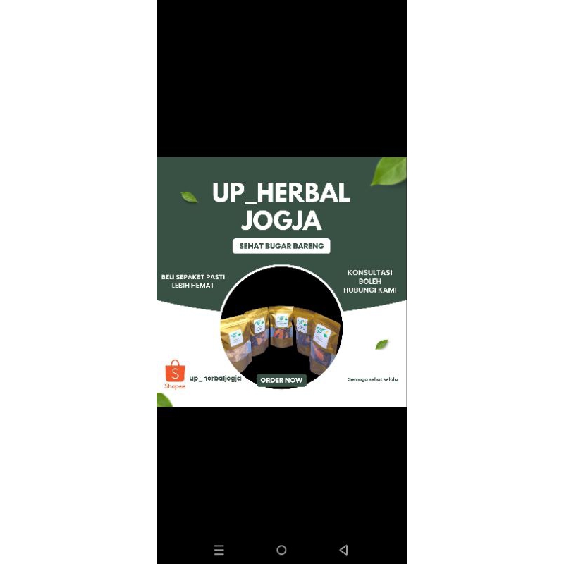 

paket berbal kesehatan up_herbaljogja