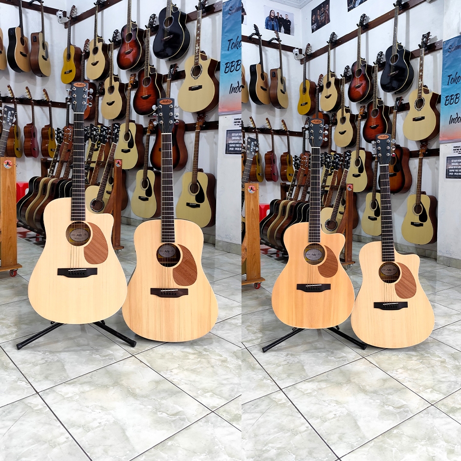 Gitar Original Lesley RM 20-DC Lesley RM20AD Lesley RM20DC RM20AC Beli Gitar Original Lokal Aja