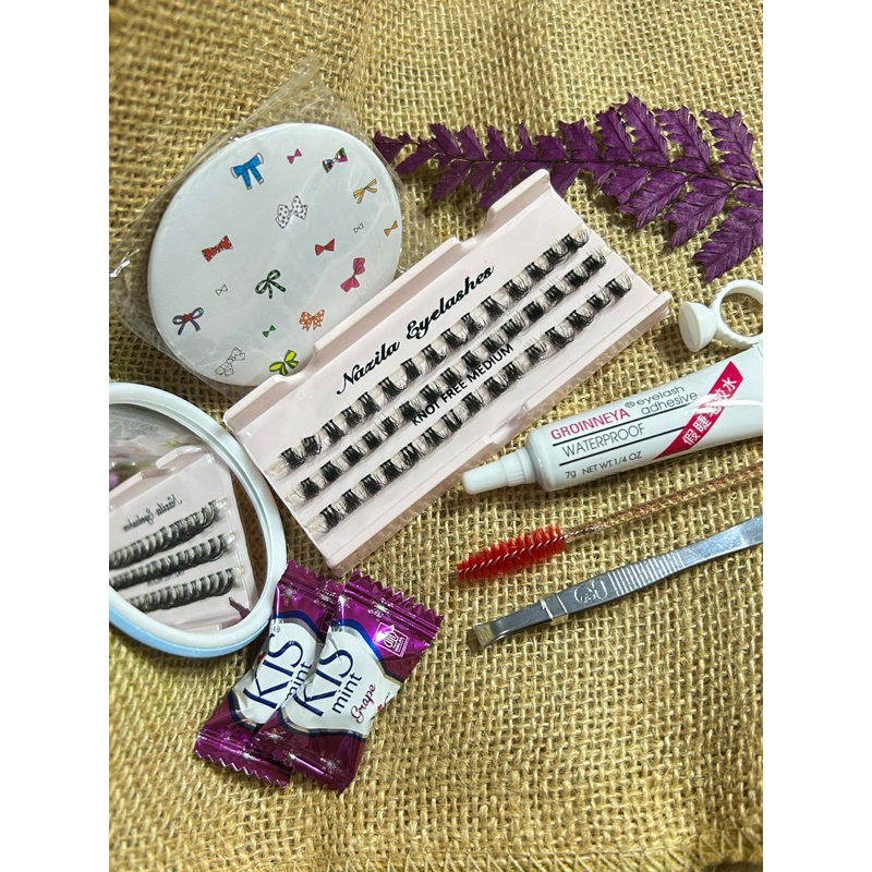 N2G_BEAUTY Small Pakej  Bulu Mata Paket Lengkap