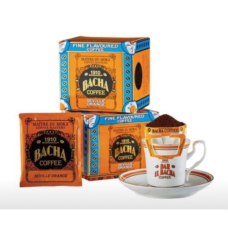 

Seville Orange Bacha Coffee Gift Box isi 12 bags Kopi Bubuk Arabica Arabika