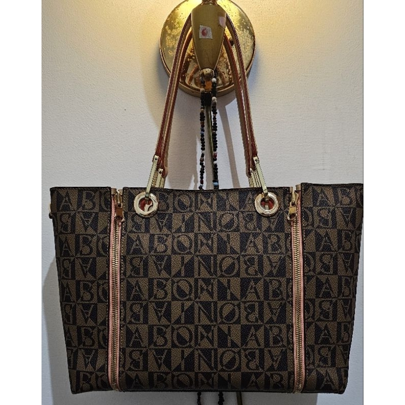 Bonia Monogram Tote Bag Original