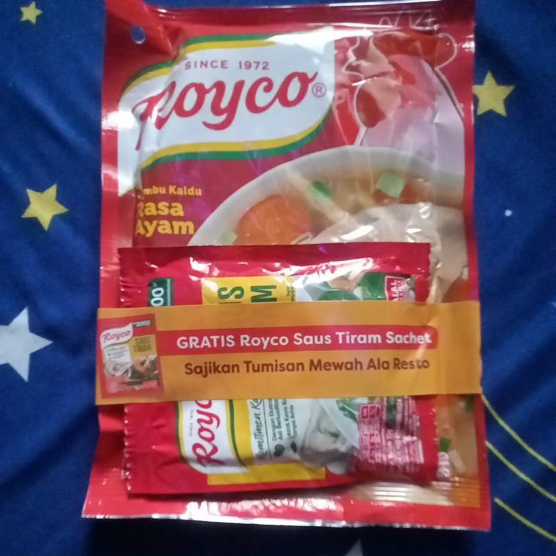 

Royco 220gr ayam free Royco saos tiram scht