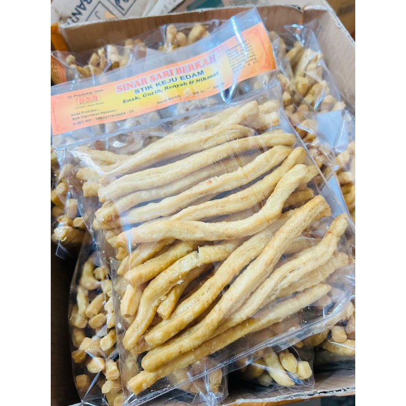 

Stick Keju Edam Gurih Kerasa keju nyaaa