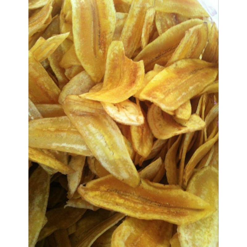 

keripik pisang kepok enak gurih/manis lezat