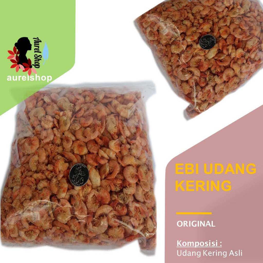 

100 gram Ebi Bagus Udang Kering