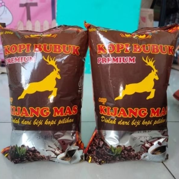 

Kopi Kijang Mas Asli Lampung 200gram