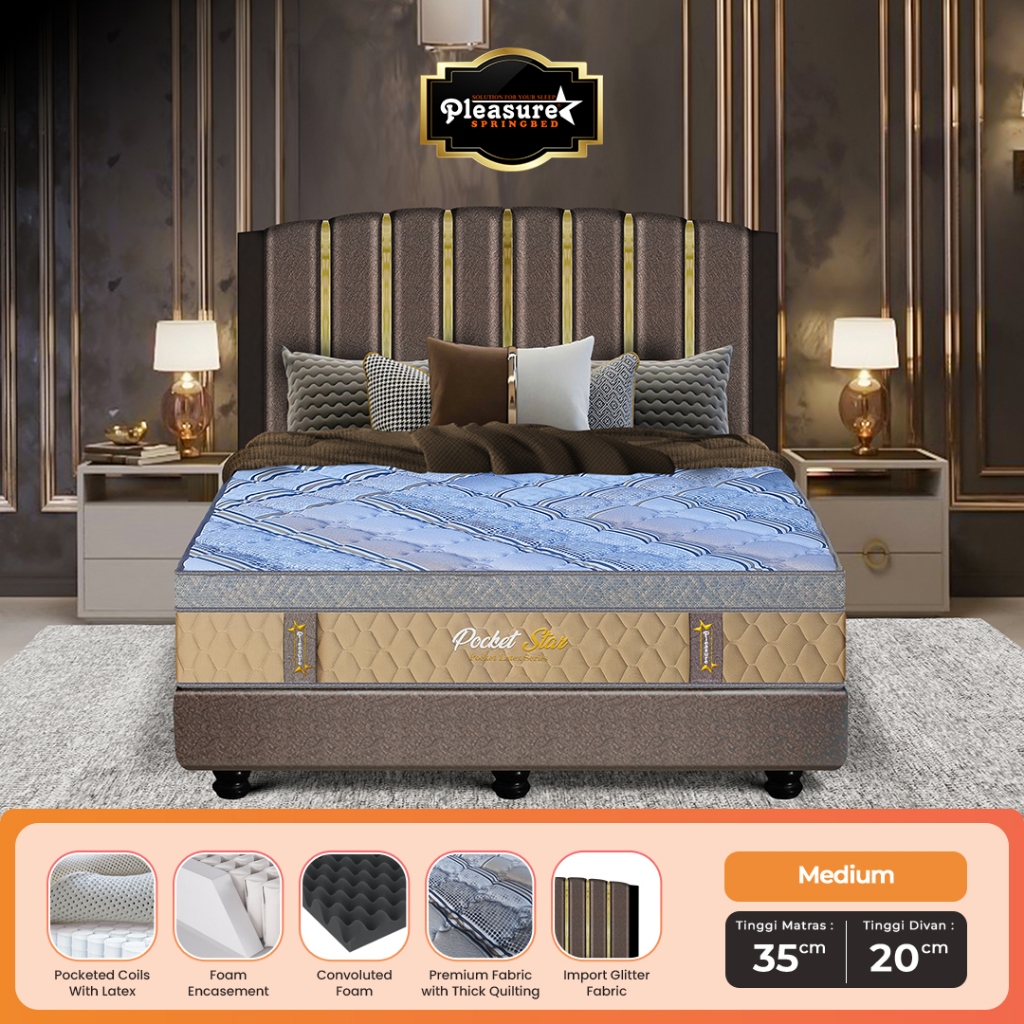 SPRINGBED PLEASURE - POCKET STAR