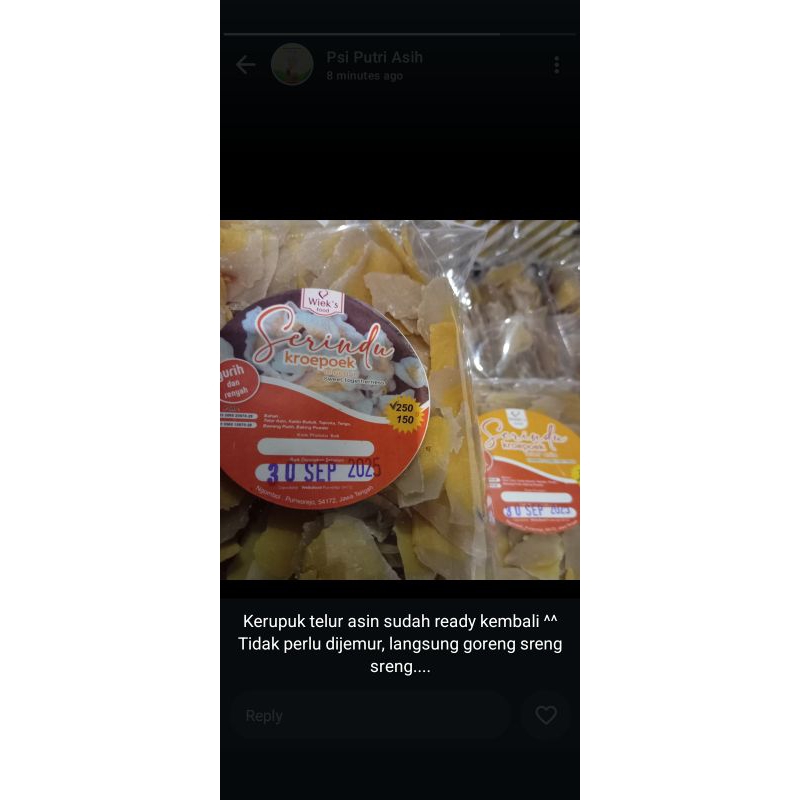 

kerupuk pesanan mba Selvy