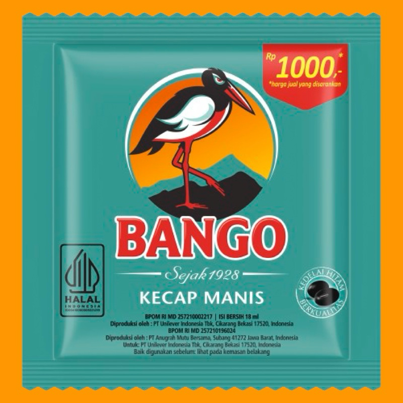 

KECAP SACHET ZIPPER BANGO KECAP BANGO KECAP KECIL KECAP MANIS
