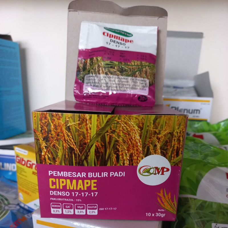 Pembesar Bulir Padi Cipmape (Perangsang buah,Nutrisi pada buah,tanaman cepat berbuah, perasa pada ta