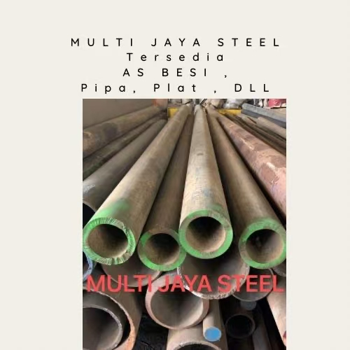 Pipa Besi Astm53 OD38mm x ID21mm x Panjang 100mm (10cm) T8.5mm