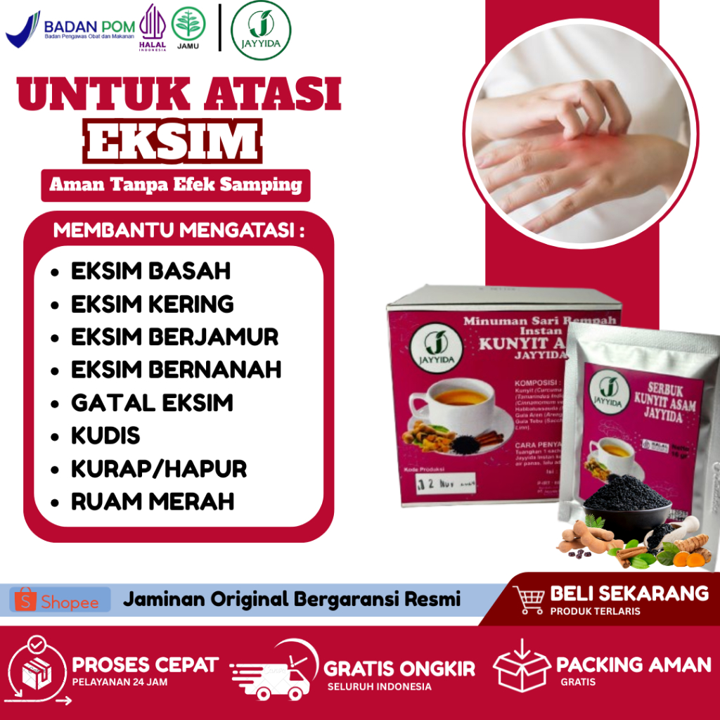 Obat Gatal Kulit Eksim Paling Ampuh Untuk Atasi - Panu - Hapuran - Psoriasis - Kutu Air - Gatal Sela