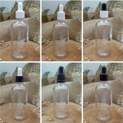 Botol 100ml Kaca Botol Pipet Kaca 100ml Bening Botol Kaca 100m
