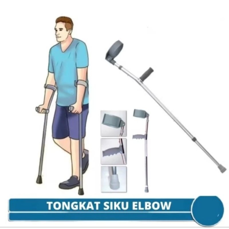 Tongkat Siku / Tongkat Jalan Elbow / Tongkat Siku Elbow